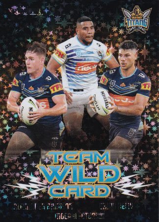 2021 NRL Traders Team Wildcard Parallel - WCGP05 Gold Coast Titans