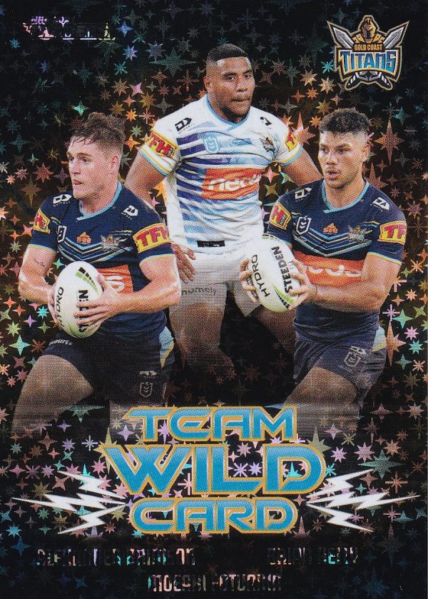 2021 NRL Traders Team Wildcard Parallel - WCGP05 Gold Coast Titans
