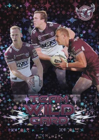 2021 NRL Traders Team Wildcard Parallel - WCGP06 Manly Sea Eagles