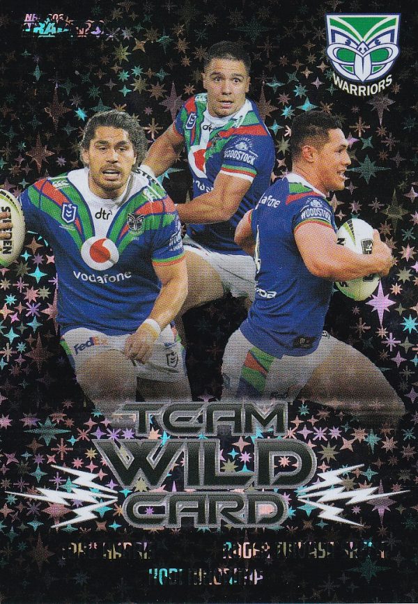 2021 NRL Traders Team Wildcard Parallel - WCGP15 Warriors