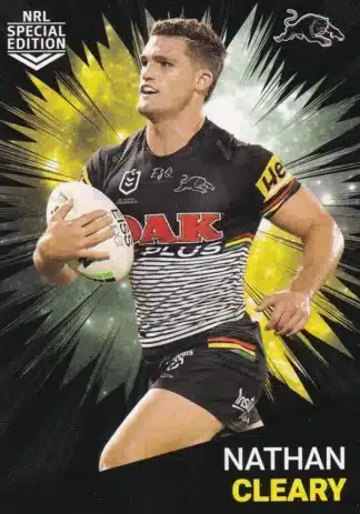 2021 NRL Rivalry Common Card - Base 31 Nathan Cleary Penrith Panthers