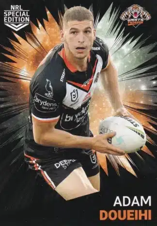 2021 NRL Rivalry Common Card - Base 47 Adam Doueihi Wests Tigers