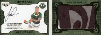 2022 NRL Elite Maori All-Star Booklet - ASB7 Jayden Nikorima