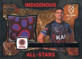 2022 NRL Elite Indigenous All-Star Patch - ASP2 David Fifita