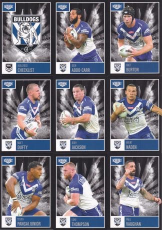 2022 NRL Elite Base Team Set - Canterbury Bulldogs