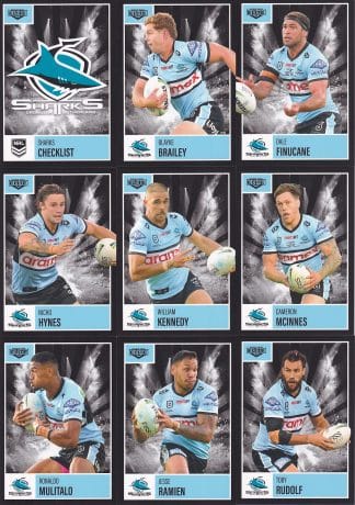 2022 NRL Elite Base Team Set - Cronulla Sharks