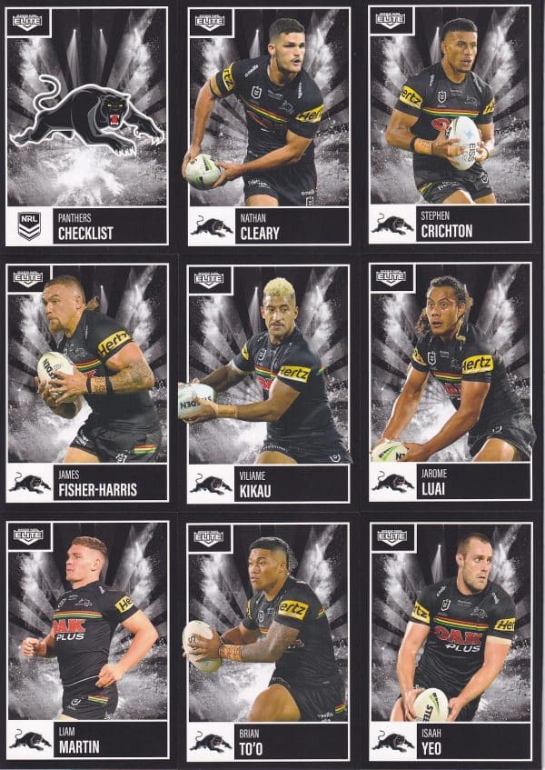 2022 NRL Elite Base Team Set - Penrith Panthers