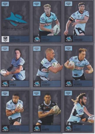 2022 NRL Elite Silver Special Team Set - Cronulla Sharks