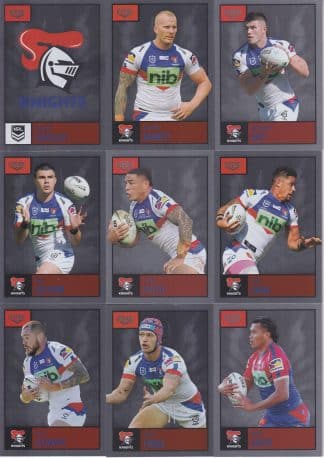 2022 NRL Elite Silver Special Team Set - Newcastle Knights