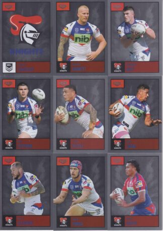 2022 NRL Elite Silver Special Team Set - Newcastle Knights