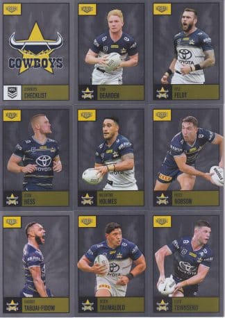 2022 NRL Elite Silver Special Team Set - North QLD Cowboys
