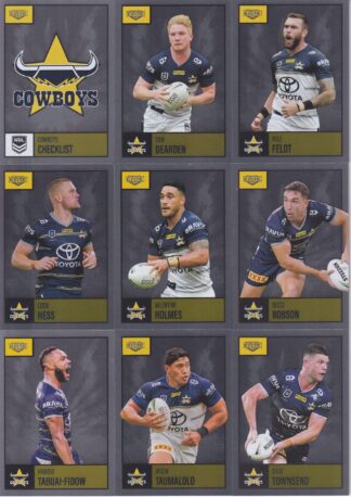 2022 NRL Elite Silver Special Team Set - North QLD Cowboys