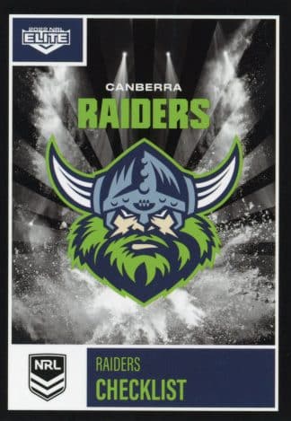 2022 NRL Elite Team Master Set #4 - Canberra Raiders