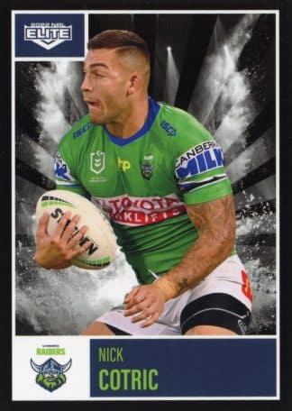2022 NRL Elite Common Card - Base 011 Nick Cotric Canberra Raiders