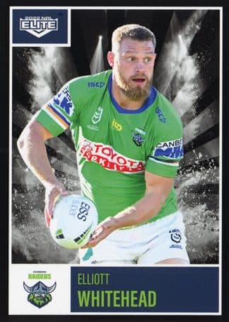 2022 NRL Elite Common Card - Base 016 Elliott Whitehead Canberra Raiders