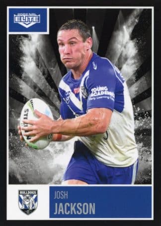 2022 NRL Elite Common Card - Base 023  Josh Jackson Canterbury Bulldogs
