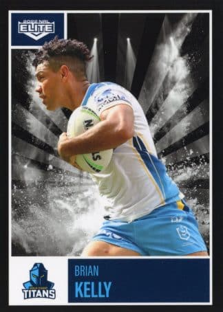 2022 NRL Elite Common Card - Base 043 Brian Kelly Gold Coast Titans