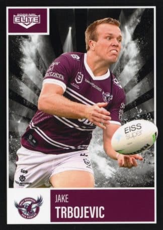 2022 NRL Elite Common Card - Base 053 Jake Trbojevic Manly Warringah Sea Eagles