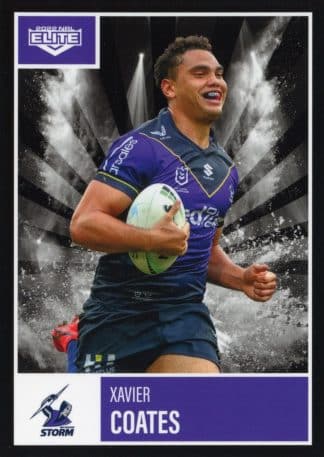 2022 NRL Elite Common Card - Base 057 Xavier Coates Melbourne Storm