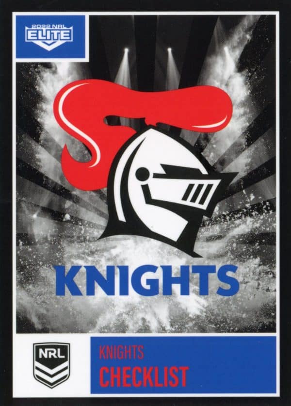 2022 NRL Elite Team Master Set #4 - Newcastle Knights
