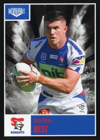 2022 NRL Elite Common Card - Base 066 Bradman Best Newcastle Knights