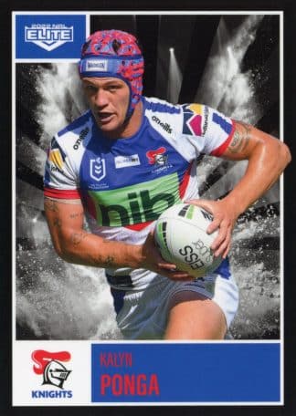 2022 NRL Elite Common Card - Base 071 Kalyn Ponga Newcastle Knights