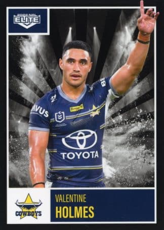 2022 NRL Elite Common Card - Base 077 Valentine Holmes North Queensland Cowboys