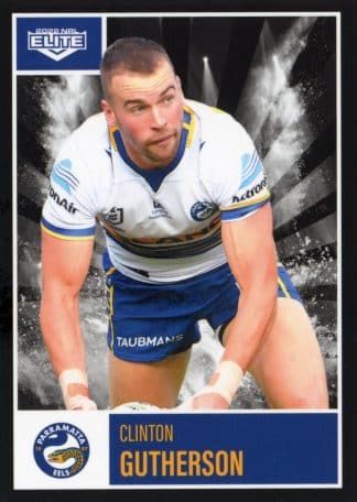 2022 NRL Elite Common Card - Base 085 Clinton Gutherson Parramatta Eels