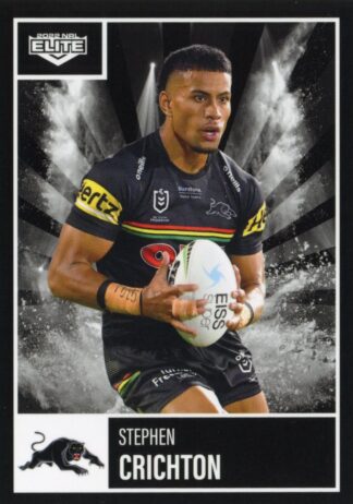 2022 NRL Elite Common Card - Base 093 Stephen Crichton Penrith Panthers