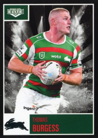 2022 NRL Elite Common Card - Base 102 Thomas Burgess South Sydney Rabbitohs