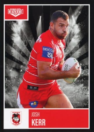 2022 NRL Elite Common Card - Base 112 Josh Kerr St George Illawarra Dragons