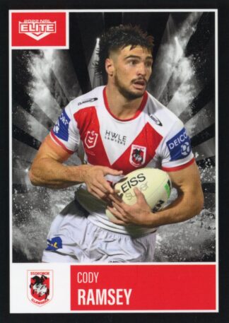 2022 NRL Elite Common Card - Base 115 Cody Ramsey St George Illawarra Dragons