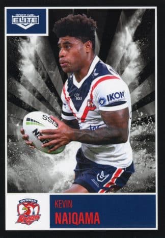 2022 NRL Elite Common Card - Base 121 Kevin Naiqama Sydney Roosters