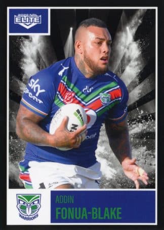 2022 NRL Elite Common Card - Base 130 Addin Fonua-Blake Warriors