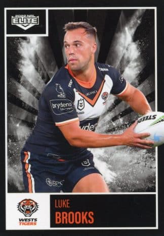 2022 NRL Elite Common Card - Base 137 Luke Brooks Wests Tigers