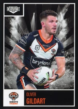 2022 NRL Elite Common Card - Base 138 Oliver Gildart Wests Tigers