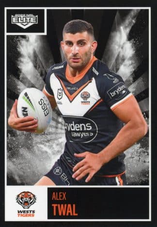 2022 NRL Elite Common Card - Base 143 Alex Twal Wests Tigers