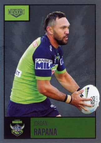 2022 NRL Elite Silver Specials - SS014 Jordan Rapana Canberra Raiders