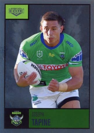2022 NRL Elite Silver Specials - SS015 Joseph Tapine Canberra Raiders
