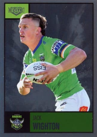 2022 NRL Elite Silver Specials - SS017 Jack Wighton Canberra Raiders