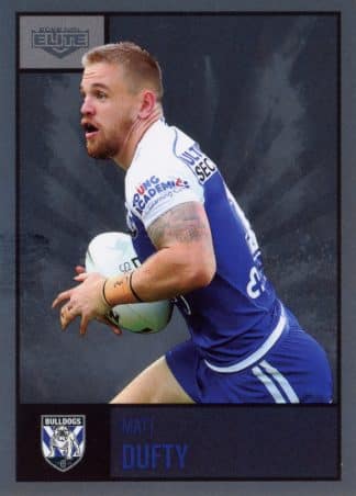 2022 NRL Elite Silver Specials - SS022 Matt Dufty Canterbury Bulldogs