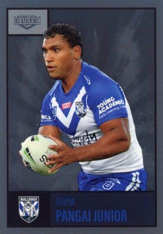 2022 NRL Elite Silver Specials - SS025 Tevita Pangai Junior Canterbury Bulldogs