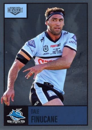 2022 NRL Elite Silver Specials - SS030 Dale Finucane Cronulla Sharks