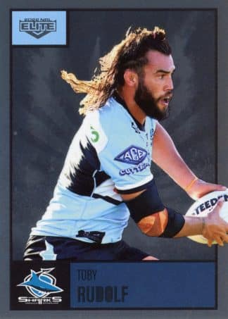 2022 NRL Elite Silver Specials - SS036 Toby Rudolf Cronulla Sharks
