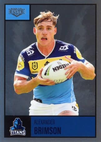 2022 NRL Elite Silver Specials - SS038 Alexander Brimson Gold Coast Titans