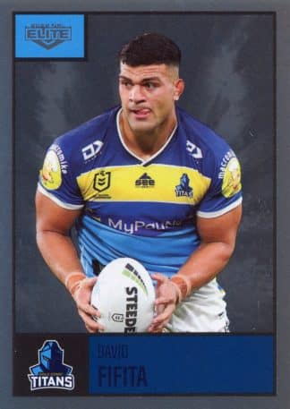 2022 NRL Elite Silver Specials - SS041 David Fifita Gold Coast Titans