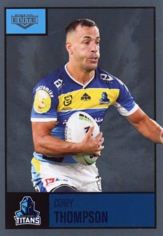 2022 NRL Elite Silver Specials - SS045 Corey Thompson Gold Coast Titans