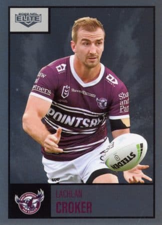 2022 NRL Elite Silver Specials - SS048 Lachlan Croker Manly Warringah Sea Eagles