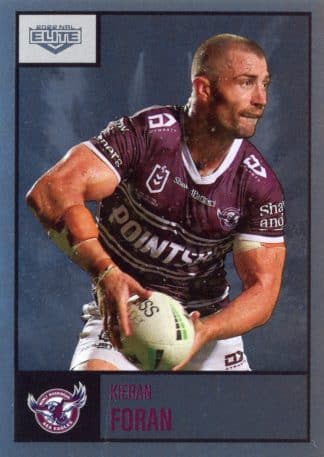 2022 NRL Elite Silver Specials - SS049 Kieran Foran Manly Warringah Sea Eagles