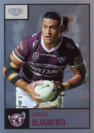 2022 NRL Elite Silver Specials - SS051 Haumole Olakau'atu Manly Warringah Sea Eagles